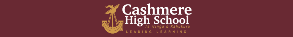 Cashmere High School in New Zealand